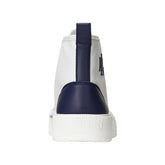 Ralph Lauren Dakota Sneakers High Top Lace  White/Navy